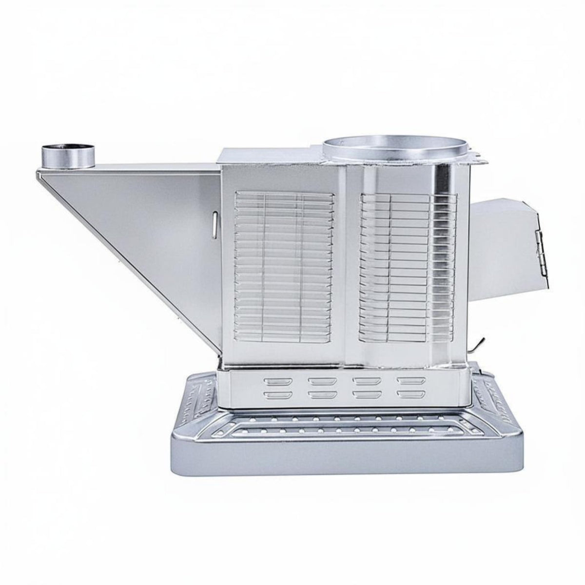 Dual Energy Source Heating Stove, Wood Compatible, Premium Recycled Air, Indoor Rural Home Heater, Smokeless Gasification,