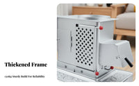 Wood Burning Stove, High-End Thickened Indoor Heater, Smokeless Gasification, Dual Energy for Home