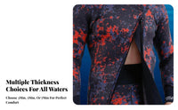 7mm Wetsuit, Two-Piece Split Design, fastenered, Fleece Lined, Winter Thermal Diving Suit, 5mm/3mm choices
