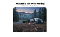 SUV Tail Tunnel Tent, Outdoor Camping, Single Bedroom and Living Room, Waterproof, Thickened, Detachable Inner Tent, Flexible