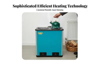 Sphere Heating Stove, Water Heating, Home Use, Space-Saving, Connects Radiator, High Performance