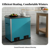 Sphere Heating Stove, Water Heating, Home Use, Space-Saving, Connects Radiator, High Performance