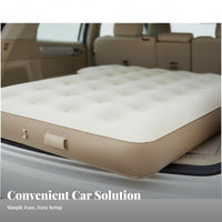 Inflatable Car Mattress, Automatic Air Bed, SUV Trunk Sleeping Pad, Portable Car Air Mattress