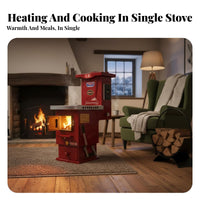 Home Heating Stove, Energy-Saving Boiler, Radiator & Underfloor Compatible, Multi-Fuel Rural Heater
