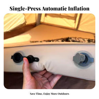 Inflatable Mattress, Outdoor Camping Automatic Air Mattress, Foldable Portable Sleeping Pad, Built-in Pump