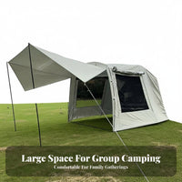 Car Rear Tent, SUV Camping Awning, Outdoor Travel, Quick Setup