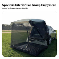 Car Rear Tent, SUV Camping Awning, Outdoor Travel, Quick Setup
