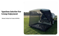 Car Rear Tent, SUV Camping Awning, Outdoor Travel, Quick Setup