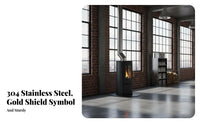 Thickened 304 Stainless Steel Chimney Vent Duct for Boiler, Firewood Cooker