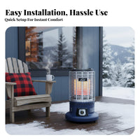 Outdoor Gas Heater, Indoor Winter Natural Gas Stove, Ice Fishing Multi-Scene Heater