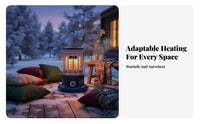 Outdoor Gas Heater, Indoor Winter Natural Gas Stove, Ice Fishing Multi-Scene Heater