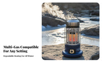 Outdoor Gas Heater, Indoor Winter Natural Gas Stove, Ice Fishing Multi-Scene Heater