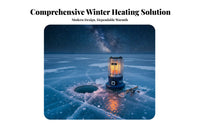 Outdoor Gas Heater, Indoor Winter Natural Gas Stove, Ice Fishing Multi-Scene Heater