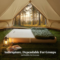 Inflatable Mattress, 20cm Thick, Plush Surface, Outdoor Camping, Comfortable Support