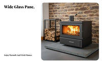 50 Wood Burning Fireplace, Indoor Heating Stove, Home, Villa, Guesthouse, Commercial Use