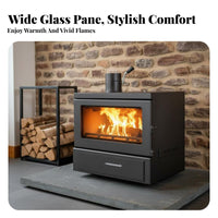 50 Wood Burning Fireplace, Indoor Heating Stove, Home, Villa, Guesthouse, Commercial Use