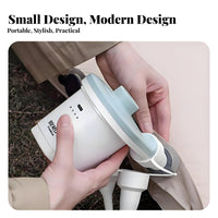 Rechargeable inflator for camping gear.