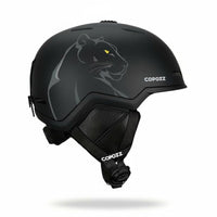 Ski Helmet, Winter Helmet, Kids, Unisex, Twin Board, Goggles