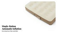 Inflatable Car Mattress, Automatic Air Bed, SUV Trunk Sleeping Pad, Portable Car Sleeping Mattress