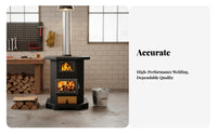 Indoor Heating Gasification Stove, double energy source Coal & Wood, Rural Multifunctional 2025 Model