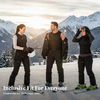 Protective Vest, Ski protective Vest, Unisex spine Protector, collision Resistant, Thermal Innerwear for Cycling, Snowboarding, steep slope riding