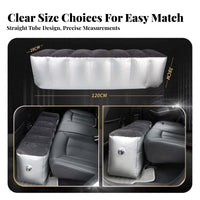 MPV Rear Row Seat Gap Pad, Inflatable Car Mattress, Third Row pad for Sleeping, Universal for Business Vehicles