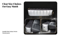 MPV Rear Row Seat Gap Pad, Inflatable Car Mattress, Third Row pad for Sleeping, Universal for Business Vehicles