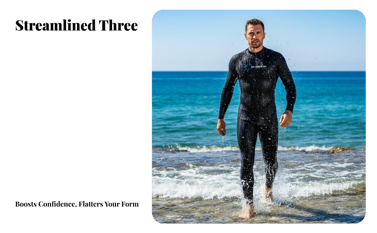 Wetsuit 1.5mm Full full-length Swimsuit, Women's Sun Protection, Thermal, Snorkeling, Surfing Suit