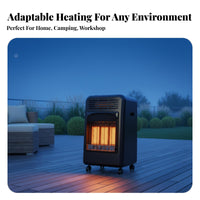 Gas Heater, Outdoor Patio Heater, Energy-Saving LPG Heating Stove, Indoor Home Use