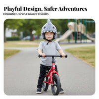 Plush Creature Helmet Cover, Skiing, Kids & Adults, Balance Random Cartoon Design