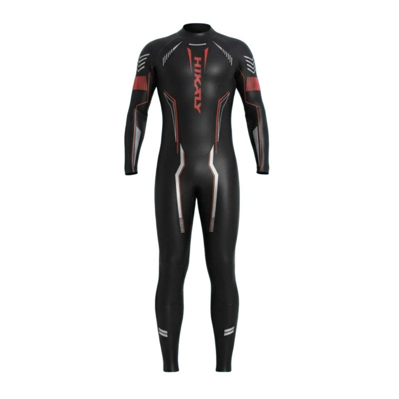 Multi-Sport Diving Suit, 5/3mm High-Performance Super Stretch, Sleek Skin, Thermal Aquatic Wetsuit for Men