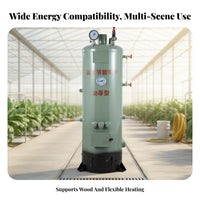 double energy Boiler, Steam Generator, Energy-Saving Stove, Household Hot Water, Bath, Tofu Making, Farming, Commercial Catering