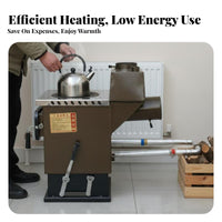 Home Heating Stove, Water Circulation Boiler, Multi-Functional Small Space Heater for Rural Households