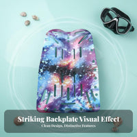 Technical Diving Backplate, Artistic Pattern, Unisex, Comfortable Support