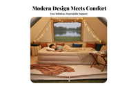 Inflatable Mattress, Automatic Air Bed, Portable Camping Tent Mat, 40cm Raised, Built-in Pump