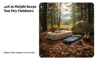 Inflatable Mattress, Automatic Air Bed, Portable Camping Tent Mat, 40cm Raised, Built-in Pump