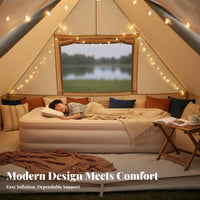 Inflatable Mattress, Automatic Air Bed, Portable Camping Tent Mat, 40cm Raised, Built-in Pump