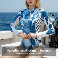 3mm Thickened Wetsuit, single-Piece Slimming Rash Guard, Thermal Swimsuit for Women, Sun Protection, Surfing, diving