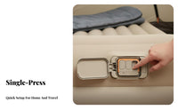 Inflatable Mattress, Automatic Air Bed, Single/Double, Outdoor Camping, Home Floor Mat