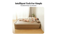Inflatable Mattress, Automatic Air Bed, Single/Double, Outdoor Camping, Home Floor Mat
