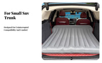 luxury compact Folding Car Mattress, Inflatable Travel Bed, Portable SUV Trunk Sleeping Pad, Automatic air inflator, Camping, highway outing