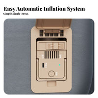 luxury compact Folding Car Mattress, Inflatable Travel Bed, Portable SUV Trunk Sleeping Pad, Automatic air inflator, Camping, highway outing