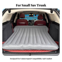 luxury compact Folding Car Mattress, Inflatable Travel Bed, Portable SUV Trunk Sleeping Pad, Automatic air inflator, Camping, highway outing