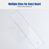 Ski Wax Snowboard Maintenance Tool, Double & Single Board Care, Transparent Ski Equipment Accessory