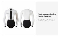 Wetsuit, 2mm Outdoor Swimsuit, extra Size Slimming Rash Guard, Women’s Long Sleeve, Thermal Diving Suit, Surfing, Split Design