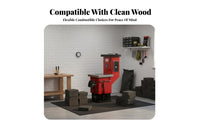 Household Heating Stove, Energy-Saving Rural Boiler, Multicombustible material, Cooking & Heating