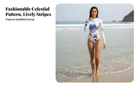 3mm Thickened Wetsuit, single-Piece Slimming Rash Guard, Thermal Sun Protection Swimsuit for Women, Diving, Surfing, diving