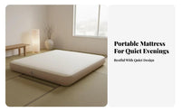 Inflatable Mattress, PVC Silk Flocked Air Bed, Outdoor Camping, Double/Triple, Adjustable Firmness