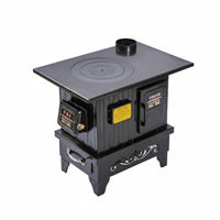 Energy-Saving Gasification Stove, Smokeless Dual Fuel, Indoor Rural Home, Thickened Oven