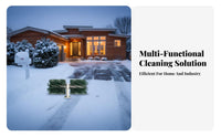 Mini Winter Sweeper Brush Wheel, Lawn Dethatcher, Garden Brush Machine Mower, Fits 26/28mm Tube, Thick Bristles